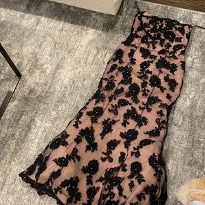 Jovani strapless gown